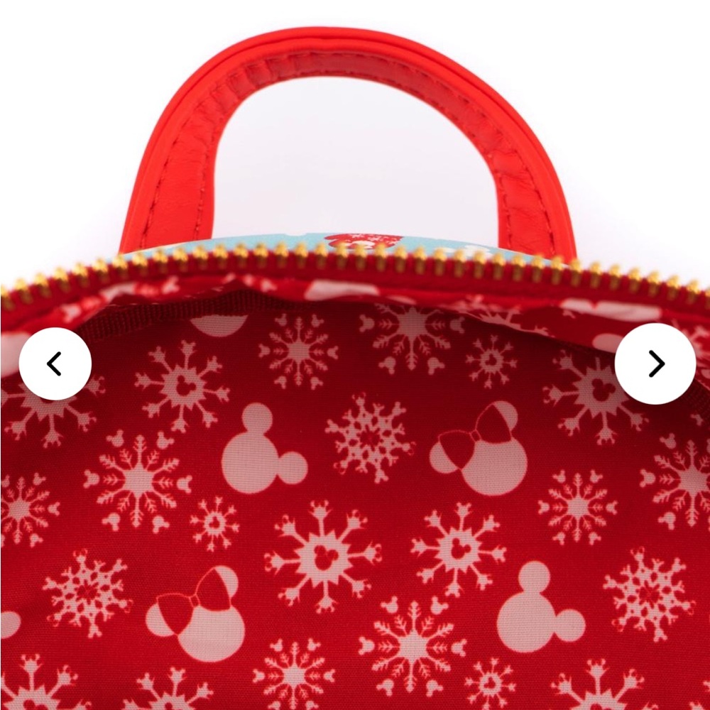 Loungefly: Disney - Minnie and Mickey Snowman Mini Backpack and Headband Set - Picture 4 of 7